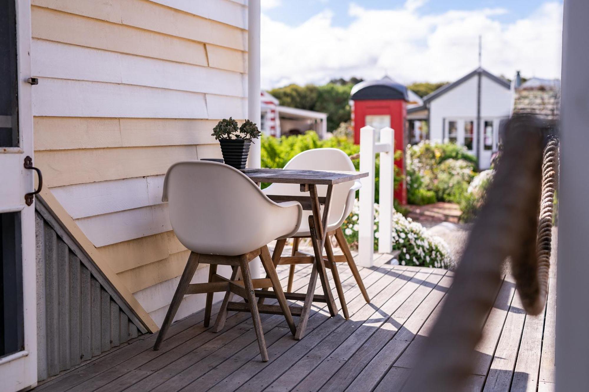 Beach Huts Middleton Villa Bagian luar foto